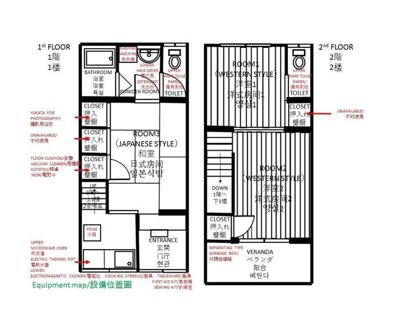 11 Min To Usj, 6 Min To Nanba, 3r House For Max 9 * 大阪市